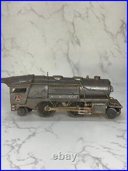 Lionel 259E Prewar Gunmetal Grey Steam Locomotive O Gauge