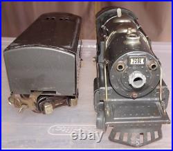 Lionel 259E Vintage O Prewar 2-4-2 Streamlined Steam Locomotive & Tender Runs