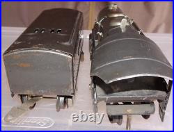 Lionel 259E Vintage O Prewar 2-4-2 Streamlined Steam Locomotive & Tender Runs