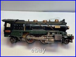 Lionel 260E prewar o gauge steam locomotive and tender