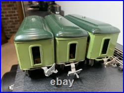Lionel 262 Vintage O Prewar Steam Locomotive & Tender & 607/608 Pullman Car Set Lionel 262 Vintage O Prewar Steam Locomotive & Tender & 607/608 Pullman Car Set
