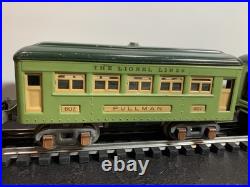 Lionel 262 Vintage O Prewar Steam Locomotive & Tender & 607/608 Pullman Car Set Lionel 262 Vintage O Prewar Steam Locomotive & Tender & 607/608 Pullman Car Set