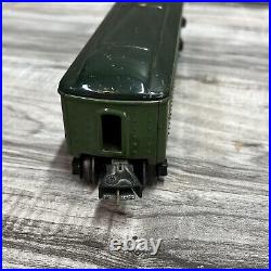 Lionel 2640 2641 Prewar O Gauge Green Passenger Cars Original Boxes (damaged)
