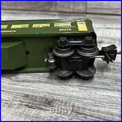 Lionel 2640 2641 Prewar O Gauge Green Passenger Cars Original Boxes (damaged)