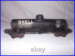 Lionel #2955 Shell Tanker Very Rare Pre-war All Intact! Hard To Find Lot #q-89