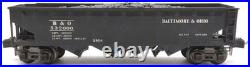 Lionel 2956 Vintage O Prewar Baltimore & Ohio Semi-Scale Diecast 4-Bay Hopper