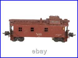 Lionel 2957 Vintage O Prewar New York Central Die-Cast Metal Illuminated Caboose