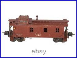 Lionel 2957 Vintage O Prewar New York Central Die-Cast Metal Illuminated Caboose