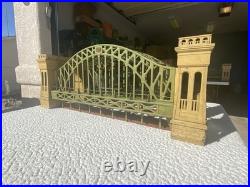 Lionel 300 Hellgate Bridge Prewar Authentic Green Cream Beauty O Model Train