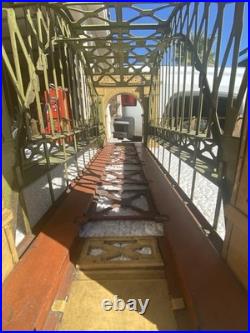 Lionel 300 Hellgate Bridge Prewar Authentic Green Cream Beauty O Model Train