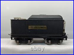 Lionel 384t Crackle Black Prewar Standard Guage Tender Rare