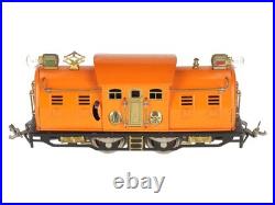 Lionel 4 Vintage O Prewar Orange 0-4-0 Bild-A-Loco Electric Locomotive