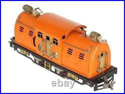 Lionel 4 Vintage O Prewar Orange 0-4-0 Bild-A-Loco Electric Locomotive