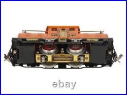 Lionel 4 Vintage O Prewar Orange 0-4-0 Bild-A-Loco Electric Locomotive