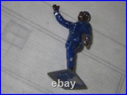 Lionel #550 figure set std ga prewar complete withbox, step, suitcase, excellent