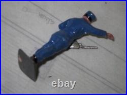 Lionel #550 figure set std ga prewar complete withbox, step, suitcase, excellent