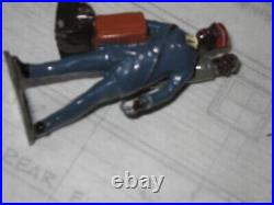 Lionel #550 figure set std ga prewar complete withbox, step, suitcase, excellent