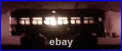 Lionel #600, 601, 602 Prewar O Gauge Baggage, Pullman, Obs/Lighted Passenger Set
