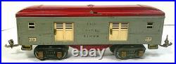 Lionel #600, 601, 602 Prewar O Gauge Baggage, Pullman, Obs/Lighted Passenger Set