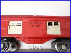 Lionel 600, 601, 602 Train Pullmans TuTone Red Prewar O gauge X6932 Lionel 600, 601, 602 Train Pullmans TuTone Red Prewar O gauge X6932