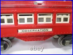 Lionel 600, 601, 602 Train Pullmans TuTone Red Prewar O gauge X6932 Lionel 600, 601, 602 Train Pullmans TuTone Red Prewar O gauge X6932
