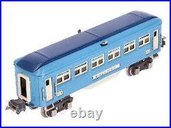 Lionel 613 Vintage O Prewar Blue Tinplate Pullman Passenger Car