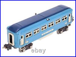 Lionel 613 Vintage O Prewar Blue Tinplate Pullman Passenger Car