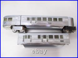 Lionel 617 and 618 All Chrome Flying Yankee Cars Rare Prewar O gauge X6776 Lionel 617 and 618 All Chrome Flying Yankee Cars Rare Prewar O gauge X6776