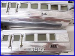 Lionel 617 and 618 All Chrome Flying Yankee Cars Rare Prewar O gauge X6776 Lionel 617 and 618 All Chrome Flying Yankee Cars Rare Prewar O gauge X6776