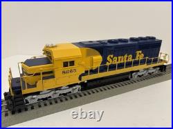 Lionel 6-8265 Santa Fe SD40 O Scale 6-Wheel Powered C6 NO BOX Built 1982