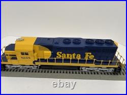 Lionel 6-8265 Santa Fe SD40 O Scale 6-Wheel Powered C6 NO BOX Built 1982