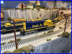 Lionel 6-8265 Santa Fe SD40 O Scale 6-Wheel Powered C6 NO BOX Built 1982