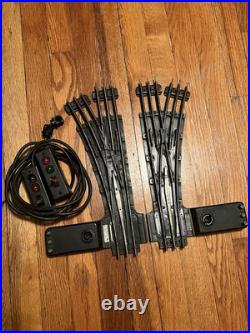 Lionel 711 Prewar O Gauge Switches 1 Right/ 1 Left O-72 Works