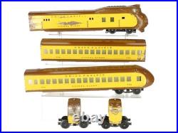 Lionel 752E Vintage O Prewar Union Pacific M10000 Streamliner Set