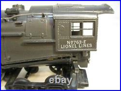 Lionel 763E Hudson Loco Gunmetal Restored Prewar O Gauge X6330