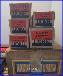 Lionel 8070 Prewar Freight Set 1684
