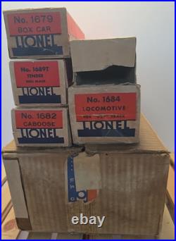 Lionel 8070 Prewar Freight Set 1684