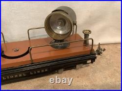Lionel 820 Floodlight Car Terra Cotta Brass Prewar Standard Gauge