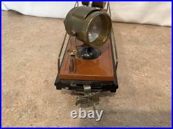 Lionel 820 Floodlight Car Terra Cotta Brass Prewar Standard Gauge