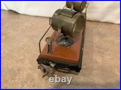 Lionel 820 Floodlight Car Terra Cotta Brass Prewar Standard Gauge