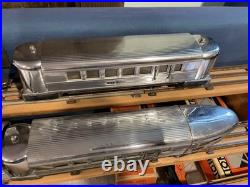 Lionel Black Engine With Chrome Flying Yankee Cars Prewar O Gauge 616 -618 WithOBs