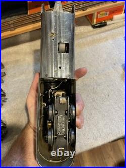 Lionel Black Engine With Chrome Flying Yankee Cars Prewar O Gauge 616 -618 WithOBs