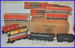 Lionel Electric Train Prewar For O/027 #1089 Freight Train Outfit Set In Ob