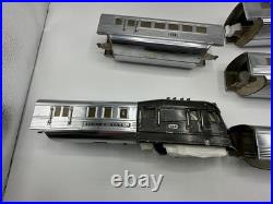 Lionel Flying Yankee Flyer O Gauge Pre-War 5 Car Train 616,617(3), 618 Untested