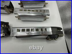 Lionel Flying Yankee Flyer O Gauge Pre-War 5 Car Train 616,617(3), 618 Untested