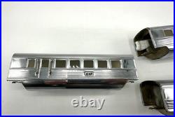 Lionel Flying Yankee Flyer O Gauge Pre-War 5 Car Train 616,617(3), 618 Untested