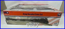 Lionel HO Scale LionChief Army Hospital Passenger Stream Train Set 1951030 AS IS