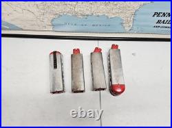 Lionel JUNIOR ELECTRIC/Full set 4-Car Streamliner Train PrewarO Set TESTED