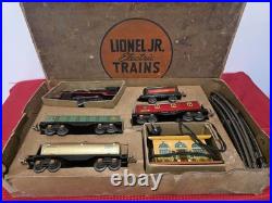 Lionel Jr 1054 Freight Train Set 1681 Loco Box Transformer Pre-war Tested