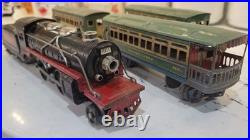 Lionel Jr 1681E Prewar Rare Green Passenger Train Set